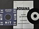 ROSANA (BRAZIL FUNKY GROOVE) SONY TEST PRESSING MADE IN PORTUGAL 45 PS 7 PROMO