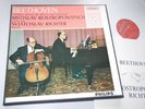 BEETHOVEN 2 LP BOX VIOLONCELLO PIANO SONATAS ROSTROPOVICH RICHTER PHILIPS NM