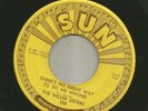 ROCKABILLY - MILLER SISTERS- THERE'S NO RIGHT - PUSHMARKS- HEAR @ 1955 SUN- 230