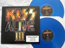KISS - ALIVE III - 2 LP - PICTURE DISC BLU - ANNO 1993 - Stampa USA - MINT