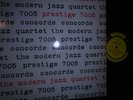 MODERN JAZZ QUARTET CONCORDE PRESTIGE 7005 NY FIREWORKS LABEL MONO OR.