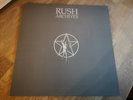 Rush 3x LP Archives UK Mercury 1st press WONDERFUL COPY