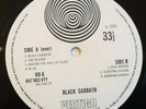 Black Sabbath LP Same UK Large Vertigo Swirl 1st press & Philips credit