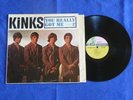 THE KINKS You Really Got Me 1st MONO US 1964 R6143?TRICOLOR LABELS? EX vinyl LP