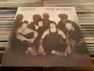 Queen The Works Rare 1984 Vinyl LP Freddie Mercury Sterling Play Graded Exc