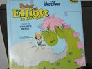 vinyle livre 33t Walt Disney Peter et Eliott le dragon / LP disque livre