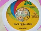 Tough Mod Garage Fuzz Psych Dancer 45 Kin Vassy That's the Bag I'm In NM HEAR
