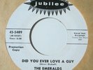 girl group soul 45 The Emeralds Did You Ever Love a Guy JUBILEE hear