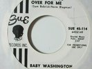 northern soul 45 Baby Washington - It'll Never Be Over for Me SUE promo listen