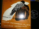 OSCAR PETERSON Plays GEORGE GERSHWIN LP NM/NM, CLEF Trumpeter Label STONE MARTIN