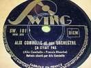 78 rpm-ALIX COMBELLE/ FRANCIS BLANCHE Ca s'fait pas SWING SW 181