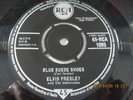 ELVIS..HOUND DOG-BLUE SUEDE SHOES..SUPERB UNPLAYED RARE UK ISSUE RCA 45-RCA 1095