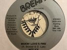 Boogie 45 HOT ICE Makin Loves Fine HEAR Detroit Rare Groove 80s Electro Funk VG+