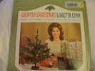 LORETTA LYNN COUNTRY CHRISTMAS VINYL LP ALBUM 1966 MCA RECORDS BLUE CHRISTMAS EX