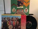 BEATLES SGT PEPPERS LHCB TRUE 1ST 67 STEREO NO NEMS MACLEN ERROR INSERT INR VG++