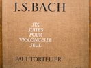 TORTELIER / BACH Six Suites For Solo Cello VOIX DE SON MAITRE FALP 696-8 3LP