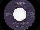 NORTHERN SOUL-CAPITOLS-KAREN 1536-DON'T SAY MAYBE BABY/COOL PEARL