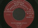 '51 Blues Twin-Spin 45   Tampa Red   Boogie Woogie Woman   RCA Victor   Hear