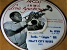 PICTURE LABEL LOUIS ARMSTRONG BERTHA 
