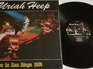 LP URIAH HEEP Live In San Diego 1974 - Atos Records Atos 7 - STILL SEALED