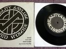 CRASS - REALITY ASYLUM 1979 UK CRASS RECORDS 45 SINGLE IN CARD PICTURE SLEEVE