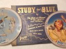 Study in Blue 78 rpm 2 Vogue Picture Records Set Vintage Collectible R725 R26
