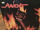 Vintage Record LP Heavy Metal Double Album RAVEN Live In Concert Megaforce