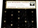 SXL 2125 - BACH / MUCHINGER - Brandenburg Concertos Vol. 1 - UK LP ED1 W/B GRVD