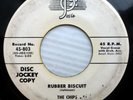 THE CHIPS doo-wop 45 white label PROMO Josie RUBBER BISCUIT b/w OH MY DARLIN F98