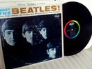 MEET THE BEATLES 1964 FEB STEREO VG/VG WOODY GENIUNE