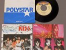 KISS Thrills in the Night 1985 Japan 45 & sleeve + Japanese Oath cover NM/VG-
