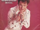 ELVIS PRESLEY-RCA 8760-7 PROMO ROCK 45  HEARTBREAK HOTEL MOVIE M- PIC.SLV. VG++
