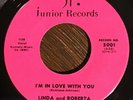Linda and Roberta - I'm In Love With You 45 RARE '58 Teen Doo Wop Junior Records