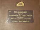 HMV TCHAIKOVSKY SYMPHONY NO 6 IN B MINOR WILHELM FURTWANGLER