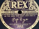 POPEYE The Man on the Flying Trapeze/On the Good Ship Yack -Hicki-Doo-La 78rpm
