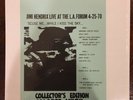 Jimi Hendrix - Live At The L.A Forum 4-27-70 IN SHRINK RARE Colored Vinyl TOMQ
