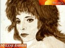MYLENE FARMER SP Polydor Unique Portrait en CHOCOLAT Jean Marie DESSARD