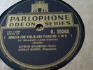 HANDEL SONATA FOR VIOLIN AND PIANO NO4 IN D SZYMON GOLDBERG R20568 & 20569
