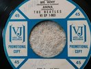 45rpm record BEATLES PROMO VJ EP 1-903  1ST PRESS STYRENE