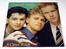 DEPECHE MODE - A CLEAN BREAK / LIVE 1982 - LP RED VINYL CONCERT RARE X603