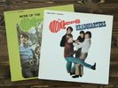 MORE OF THE MONKEES HEADQUARTERS 1986 RHINO REISSUE LPS + RARE MUSICVISION FLYER