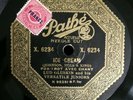 Lud GLUSKIN and his Versatile Juniors EUROJAZZ 78 RPM PATHÉ Ice Cream/Ramona E