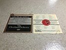 Beethoven Mozart Symphonies Nos. 5 & 41 Szell Columbia SAX 2552 Semi-Circle