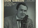 ROCKABILLY 45 RPM EP RECORD WITH COVER - DON GIBSON - RCA VICTOR 4323