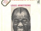 LOUIS ARMSTRONG--PICTURE SLEEVE + PROMO 45---(HELLO,DOLLY )-=---PS---PIC--SLV