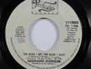 70s Soul 45 LORRAINE JOHNSON The More I Get, The More I Want PRELUDE promo HEAR