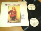 UK ISSUE 80s ROCK DOUBLE LP - MARIANNE FAITHFUL - CASTLE 107 - 