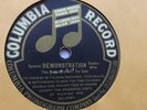 Columbia Male Quartette 78rpm single 10-inch Columbia Records #16949-8-85 Demo