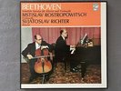 F342 Beethoven Sonatas Rostropovich Richter 2LP Philips 835 182/83 AY Stereo