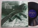 STARKER  - COLUMBIA 33CX 1656 - BACH - SUITES FOR UNACCOMPANIED CELLO N.1 / N.3